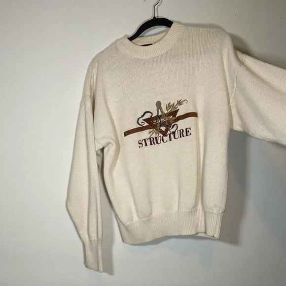 COPY - 80s VTG Crewneck Sweater - Picture 3 of 9
